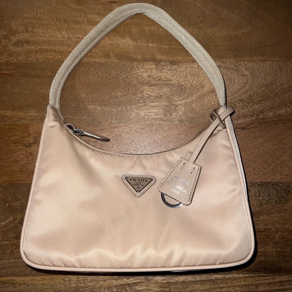 Hey ladies. This is a Prada Re edition Prada mini bag.